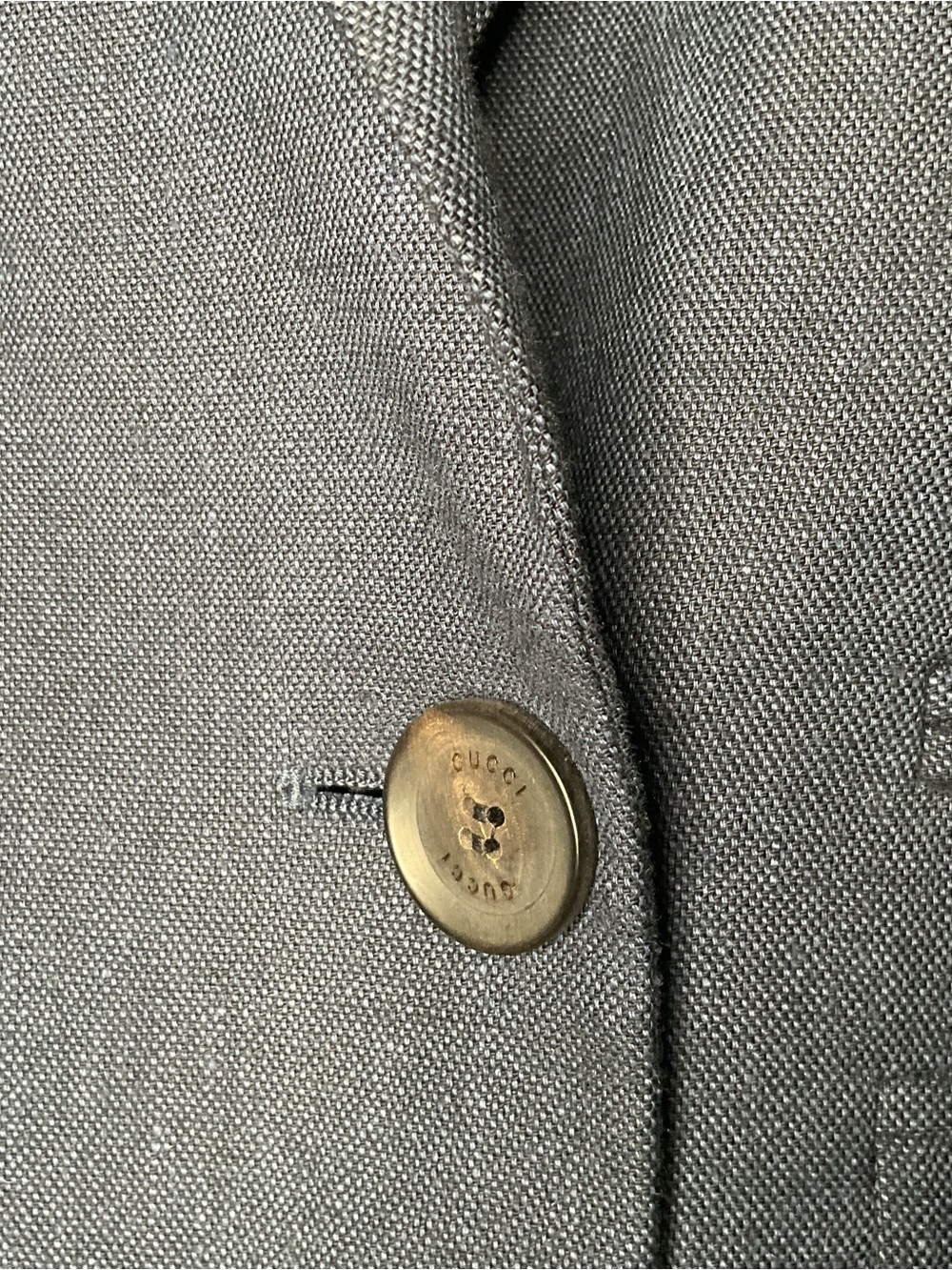 Gucci Navy Double-Breasted Blazer and Trousers - Picture 3 of 14